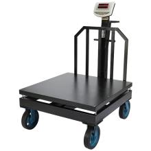 باسکول محک 1500 کیلوگرم مدل MDS13000 چرخدار سینی 120×120