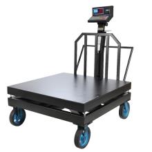 باسکول محک 2 تن مدل 13000 پلاس چرخدار سینی 120×120 سانتیمتر