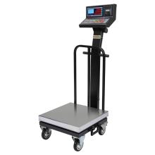 باسکول محک 200 کیلوگرم مدل 13000 پلاس سینی استیل چرخدار