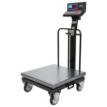 باسکول محک 300 کیلوگرم مدل 13000 پلاس سینی گالوانیزه چرخدار