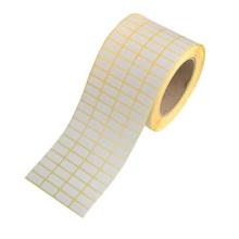 لیبل کاغذی 25×12 میلی‌متر چهار ردیف -10000 عدد