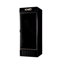 یخچال ویترینی 70 سانتی کینو مدل KR680BL (بدنه مشکی، وان مشکی، درب شامپاینی، شیشه رفلکس و ساده)