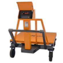 باسکول 1500 کیلویی اعتماد مدل 1001WP چرخ‌دار