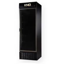 فریزر ویترینی 80 سانتی کینو مدل KF800BL (بدنه مشکی، وان مشکی، درب شامپاینی و شیشه ساده)