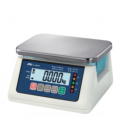 ترازوی ضد آب AND ظرفیت 30 کیلوگرم مدل SJ-30KWP