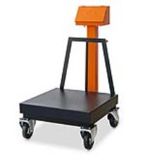 باسکول 500 کیلویی پیام توزین مدل TS 500 (چرخ‌دار)