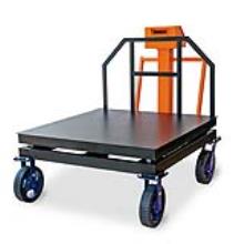 باسکول 2 تن پیام توزین مدل TS 2000 چرخدار