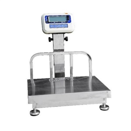 باسکول بی نظیر 150 کیلویی تمام استیل مدل MBH151SS نمایشگر SB61 پرینتردار