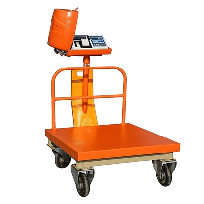 باسکول بی نظیر 600 کیلویی مدل MBH603L نمایشگر SB73 لیبل زن