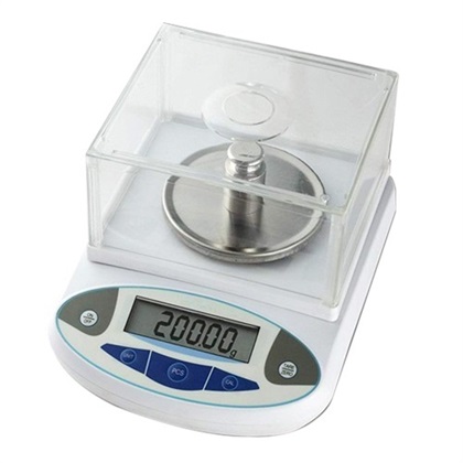 ترازوی آزمایشگاهی الکترونیک بالانس مدل 2K001 ظرفیت 2 کیلوگرم دقت 0.01 گرم